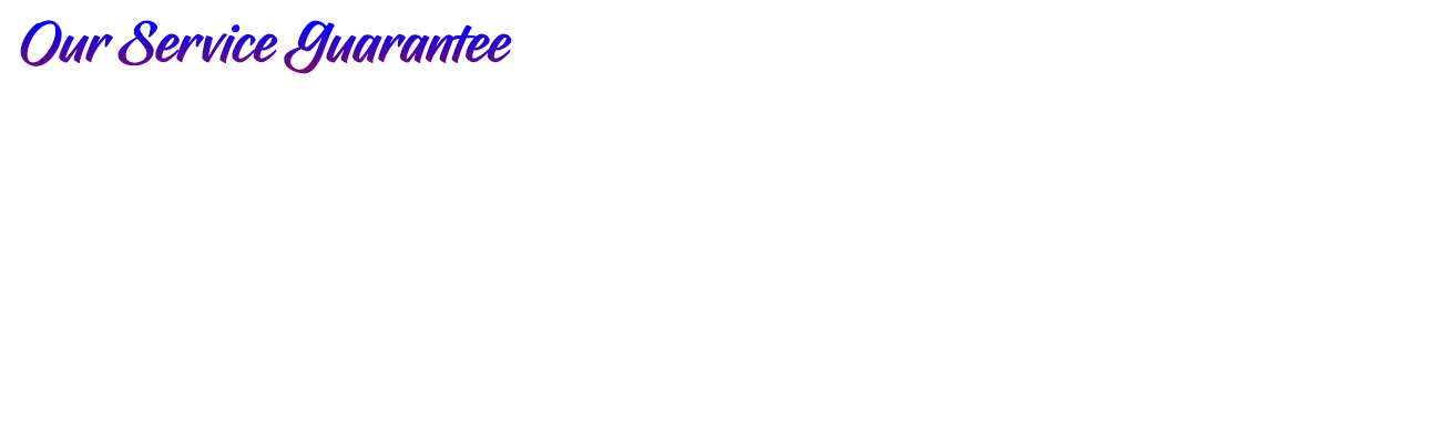 AR Moving | Our Service Guarantee | Overlay