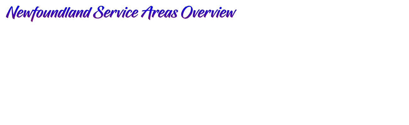 AR Moving | Newfoundland Service Areas Overview | Overview