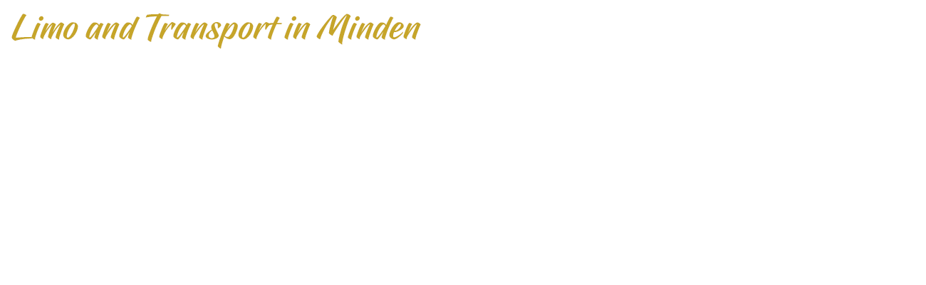 Limo and Transport in Minden | Overlay | D.G. Transportation Limousine Service