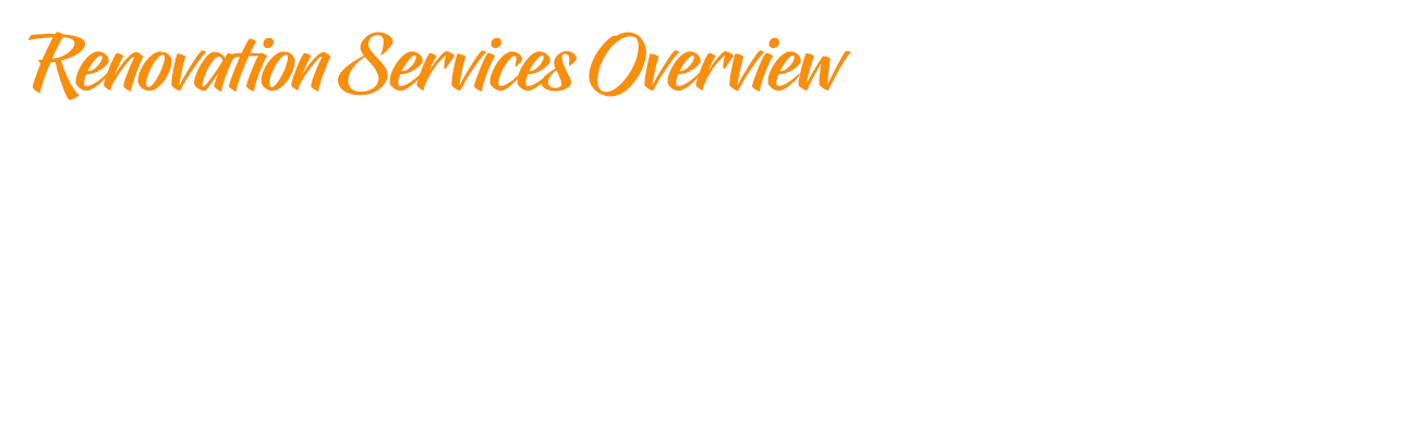 Renovation Services Overview | Overlay | JEM Contracting | Residential and Commercial Renovations Renovation Services Overview | Overlay | JEM Contracting | Residential and Commercial Renovations