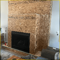 Custom Fireplace | JEM Contracting | Residential and Commercial Renovations