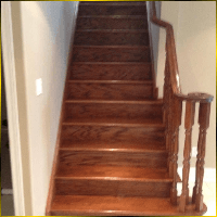 Stair Refinishing Images | JEM Contracting | Residential and Commercial Renovations
