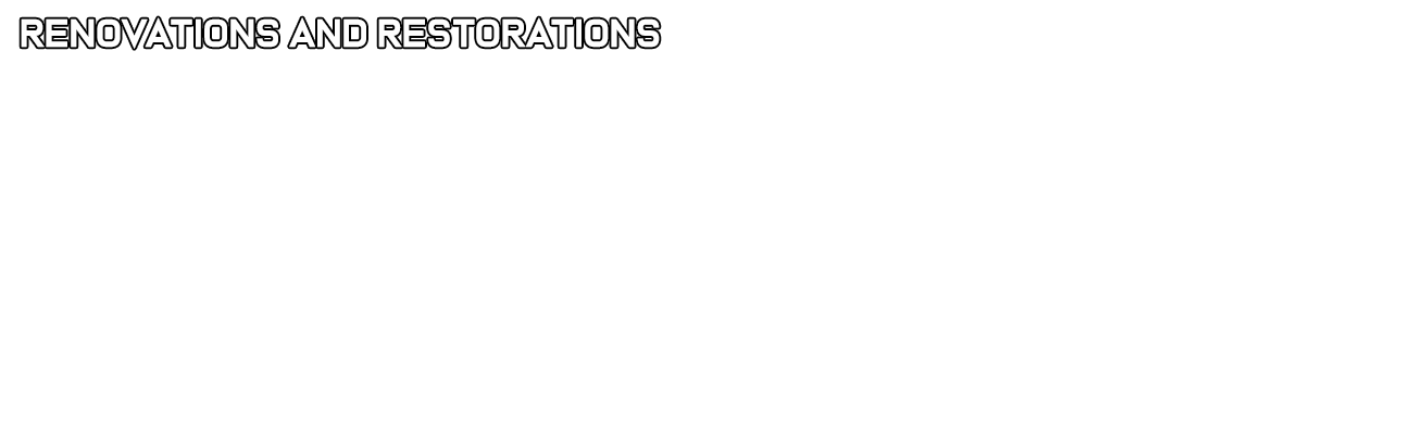 Renovations and Restorations | Overlay | M.H. Masonry and General Contracting